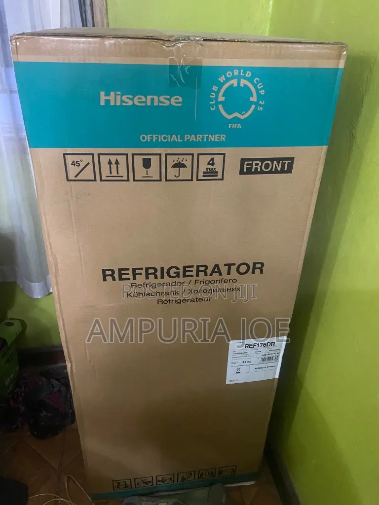 Brand New in Box: Hisense 176l Fridge (Model: Ref176dr)