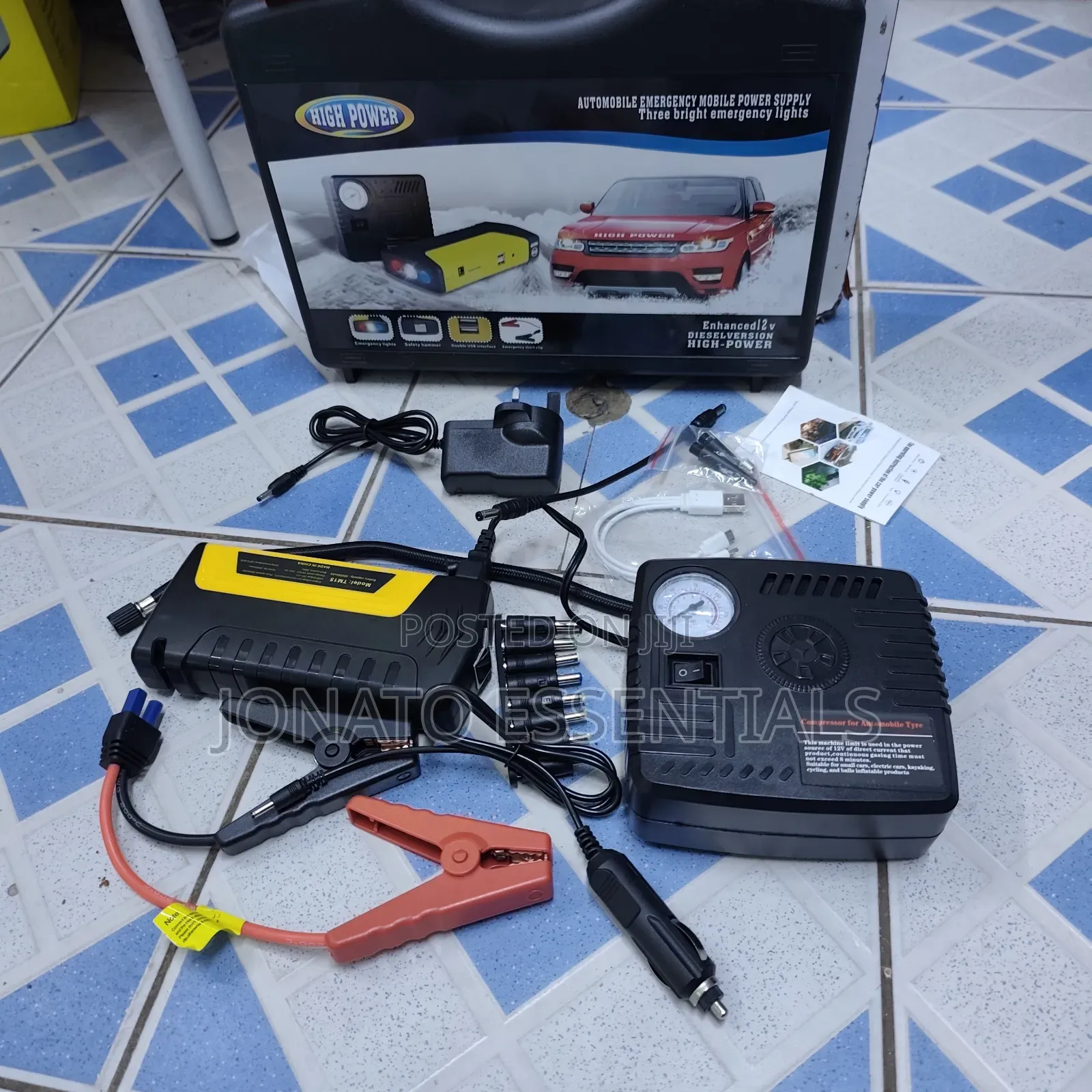 Car Jump Starter, Emergency Battery Starter