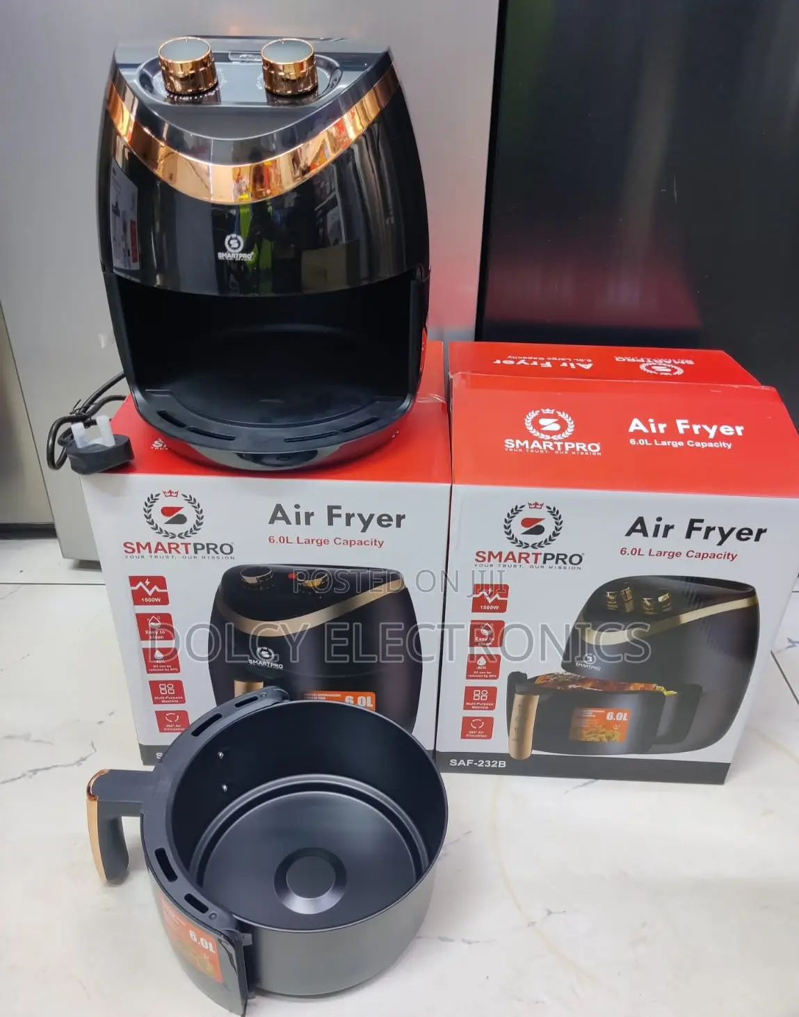 Smartpro Air Fryer Model 232b