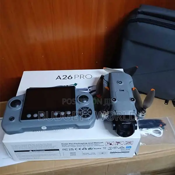 Drone With UHD Cam A26 Payload Dark Grey Speed Adjustment 4.5 Inch