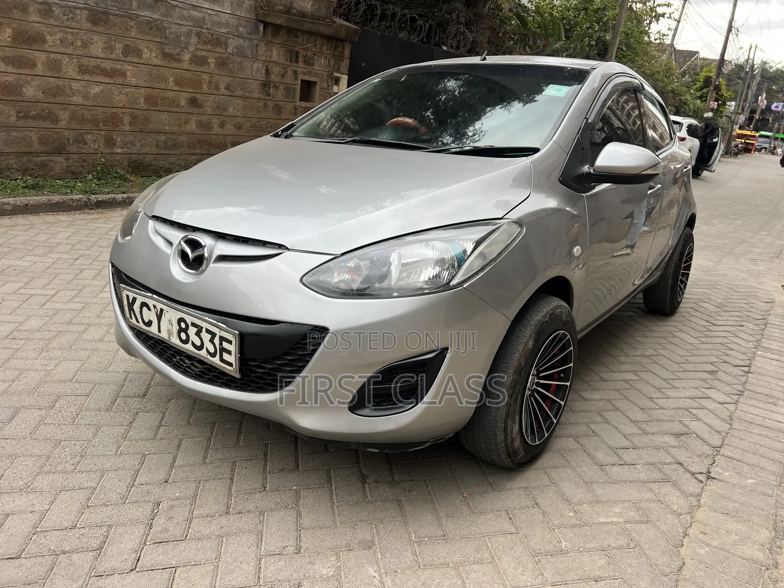 Mazda Demio 2012 Gray