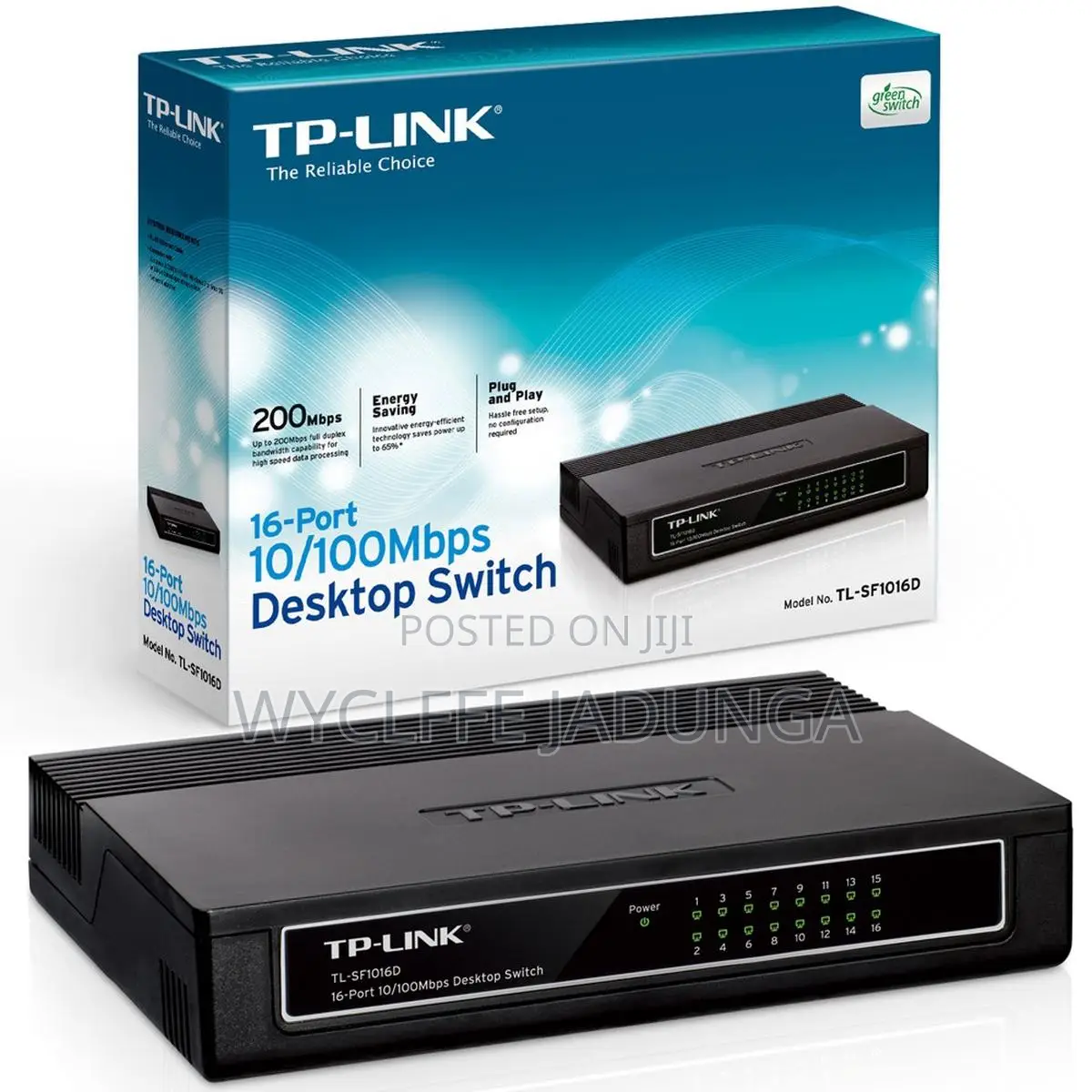 Quick Sale TP Link TL-SF1016D 16-Port 10/100Mbps Desktop Switch