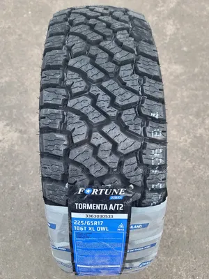 225 /65 R17 Fortune Tires 106t Xl Tormenta a/T2 All-Terrain (Thailand)