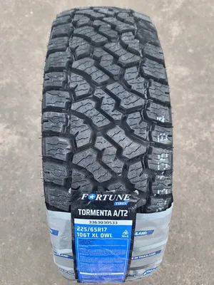 225 /65 R17 Fortune Tires 106t Xl Tormenta a/T2 All-Terrain (Thailand)
