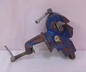 Ex-Uk Portable Cast Iron Bench Vise