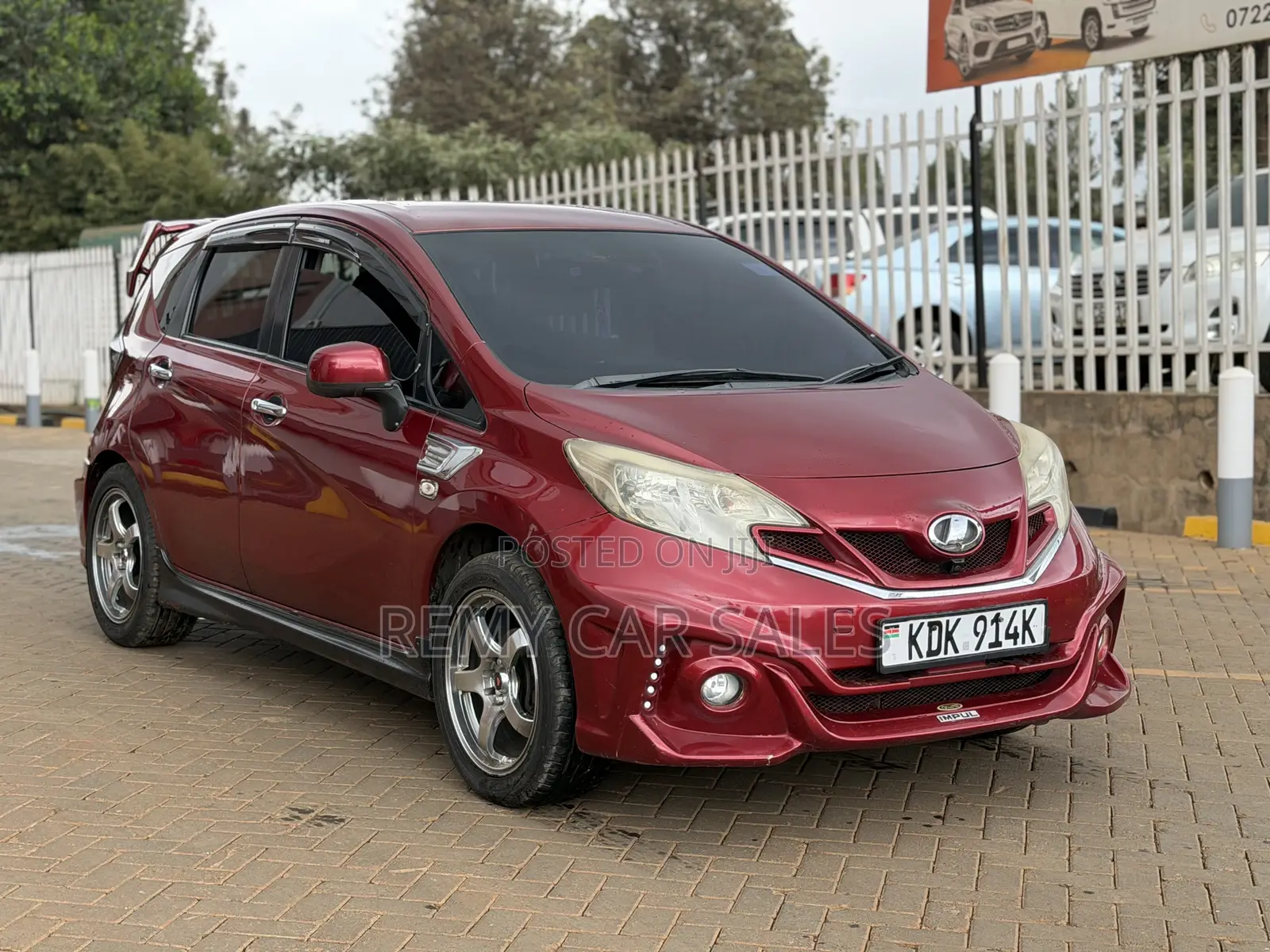 Nissan Note 2016 Burgundy