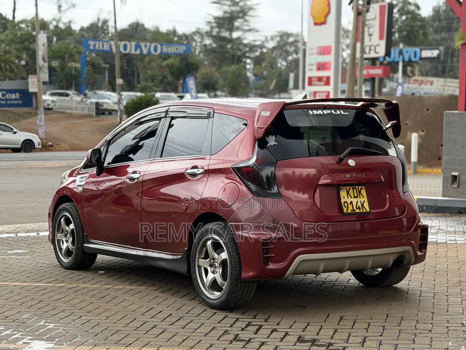 Nissan Note 2016 Burgundy
