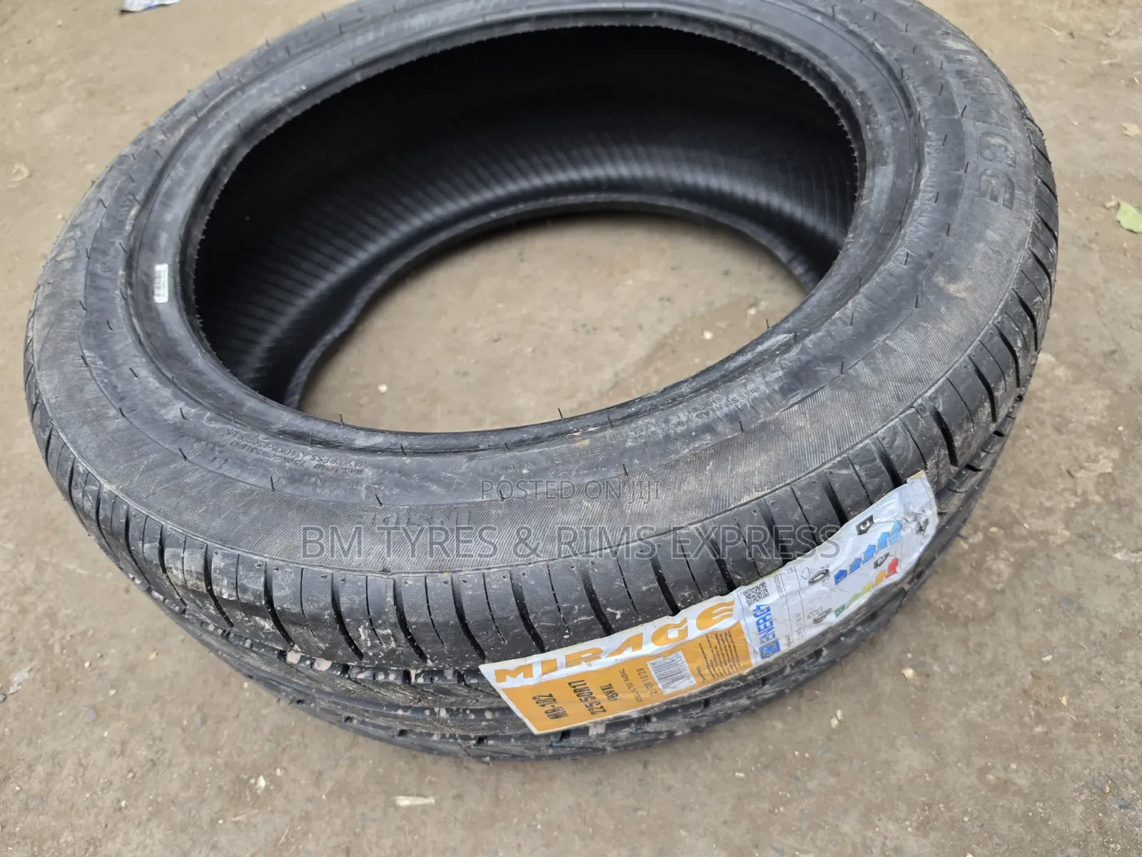 225 /50 R17 Mirage Tires.