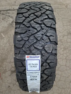 Lt 265 /70 R17 Bf Goodrich Tyres (A/Tk03 All-Terrain)