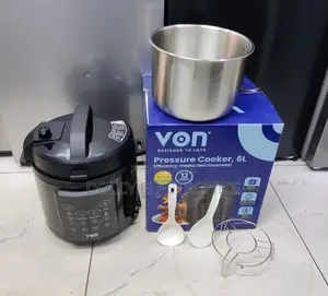 Von Pressure Cooker 8L With Stainless Steel Pot