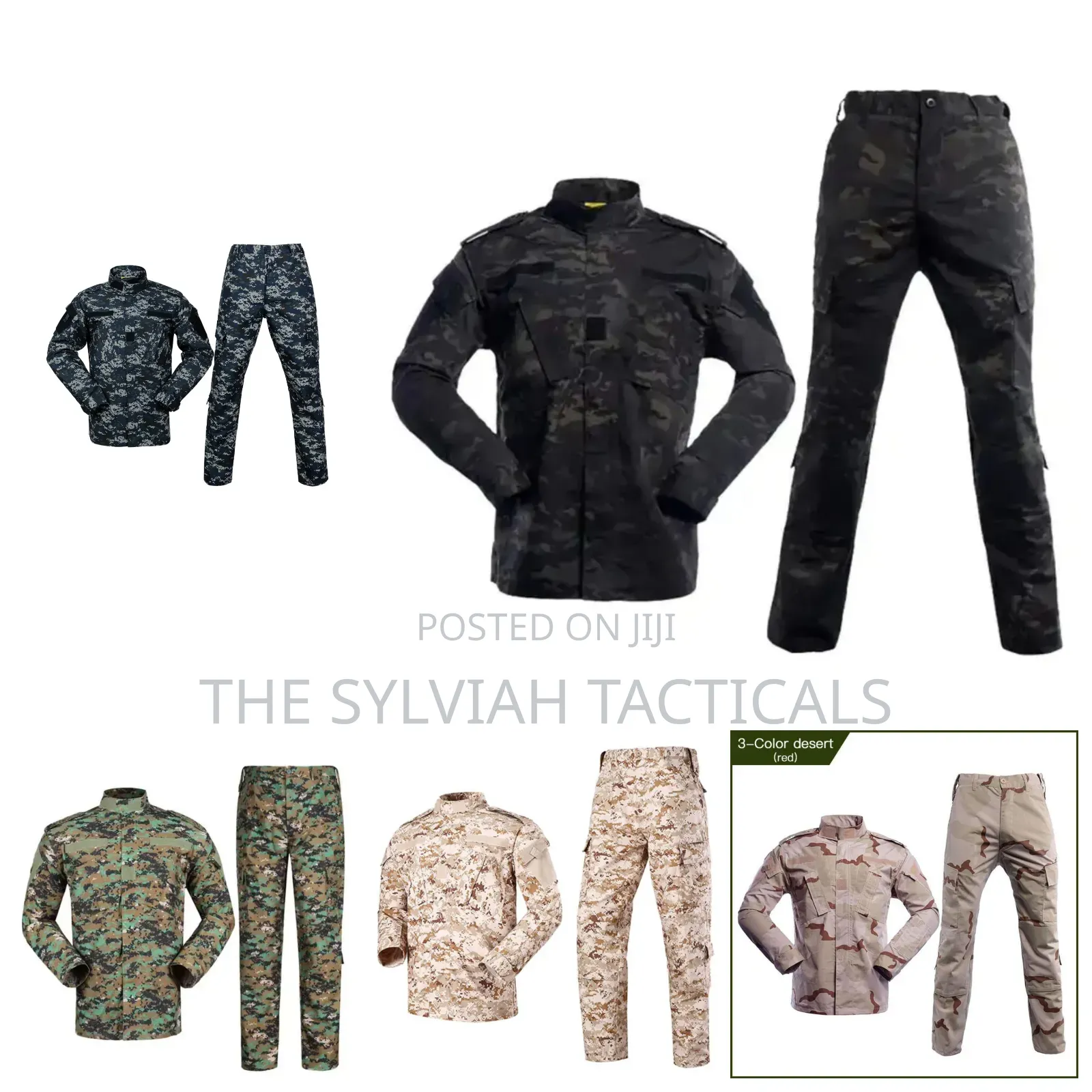 Outdoor Tactical Legit Original Hiking Chinese Collar Uniform