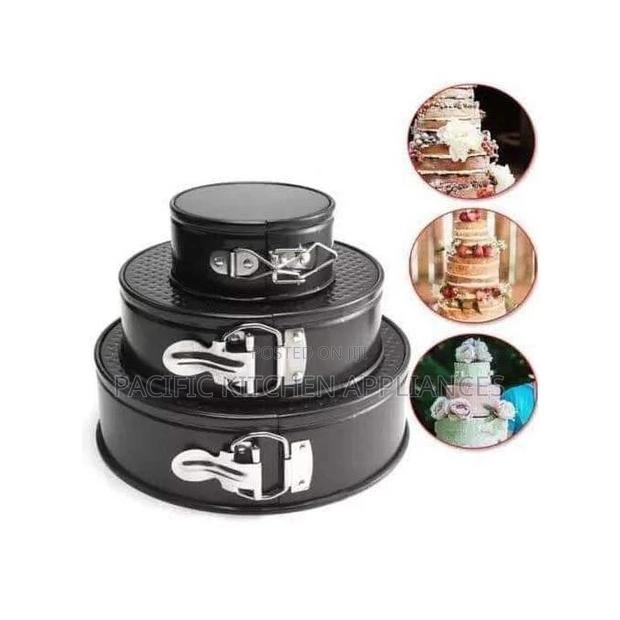 3 PCS Set Cake Mold Baking Tin - main view