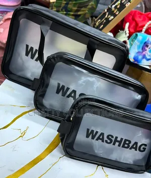 3 in 1 Transparent Wash Bag
