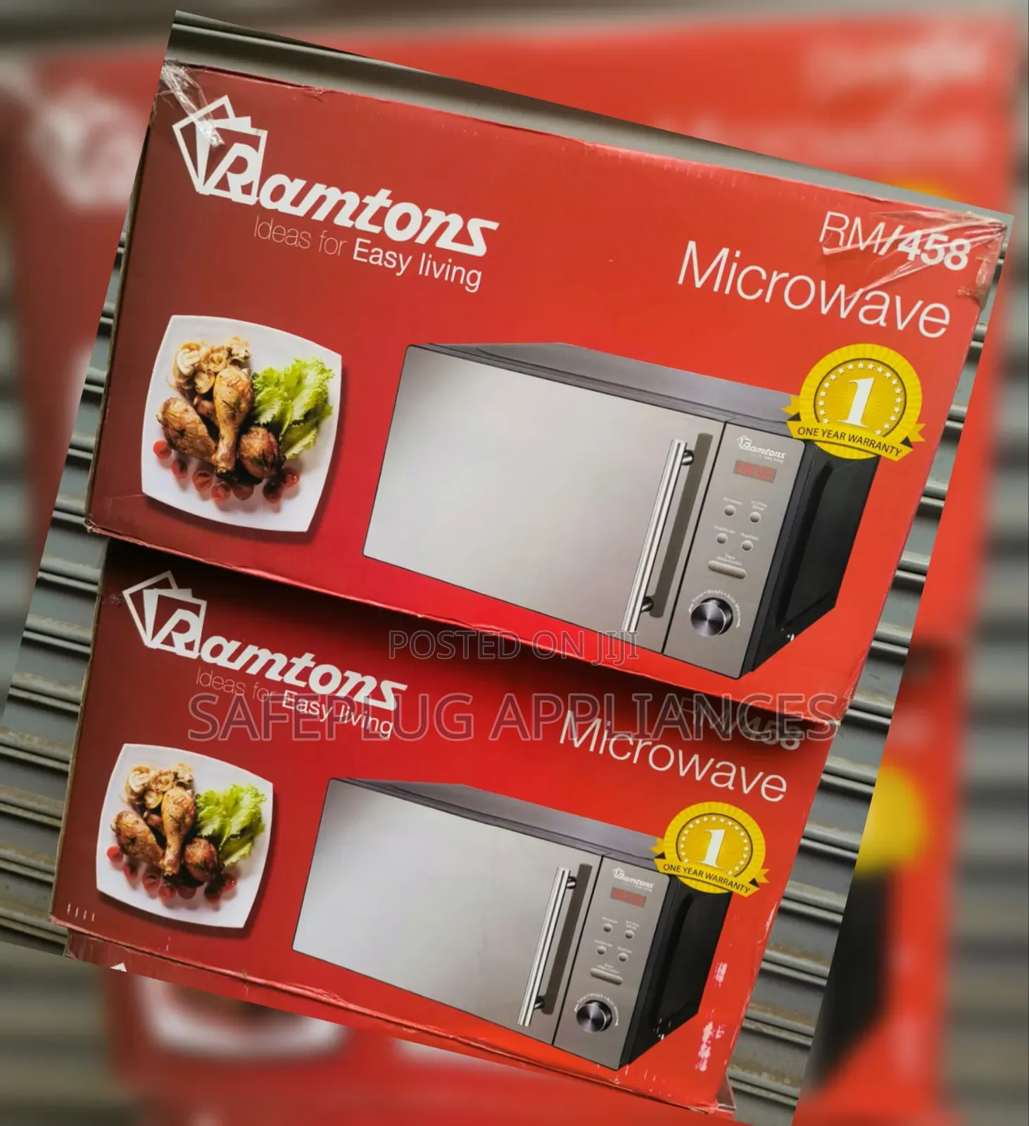 Ramtons RM/458 20L Microwave Oven– Digital Glass Kitchen Appliance