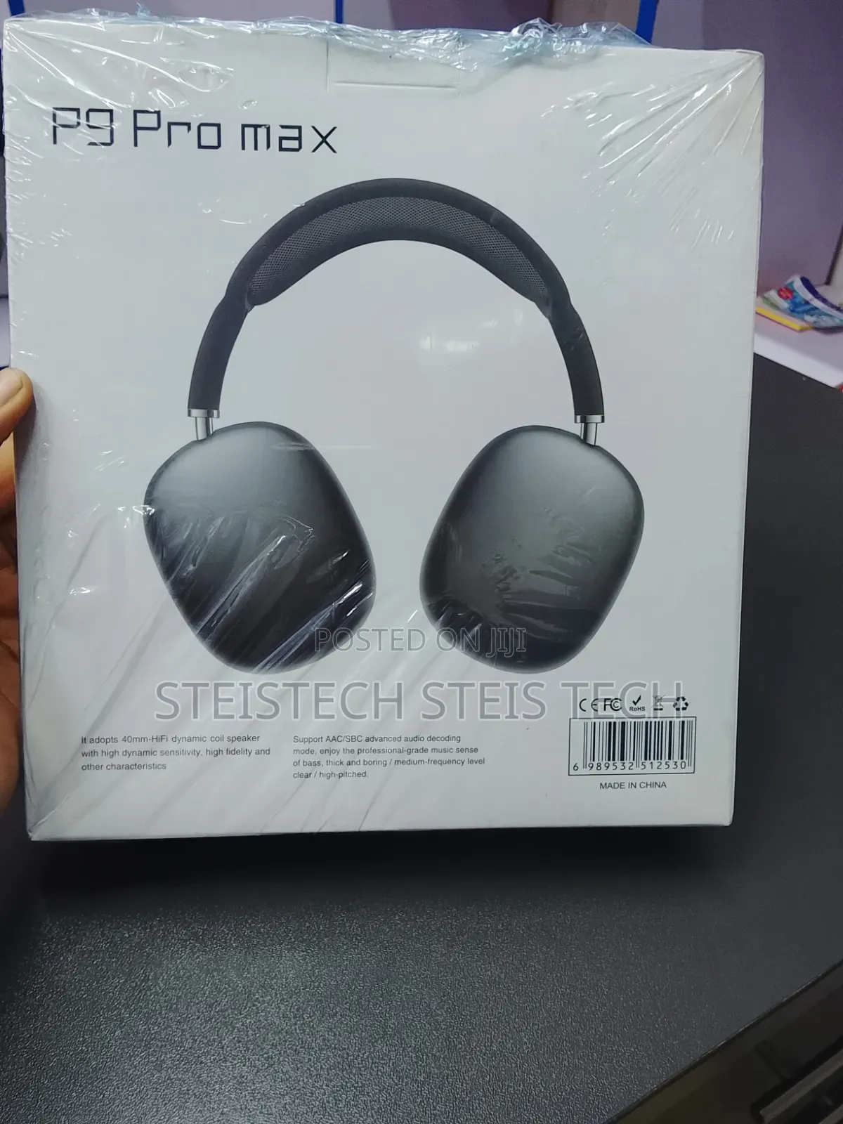 P9 Pro Max Bluetooth Headphones