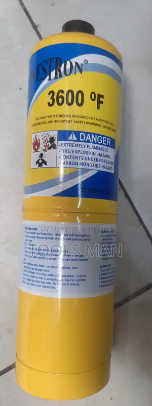 MAPP Gas Cylinder 3600°F Soldering Torch Tank Estron