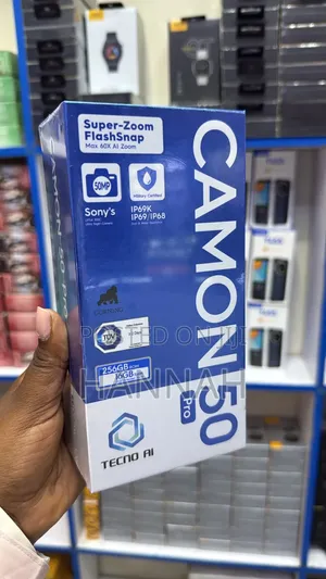 New Tecno Camon 50 Pro 256 GB