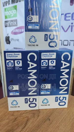 New Tecno Camon 50 Pro 256 GB