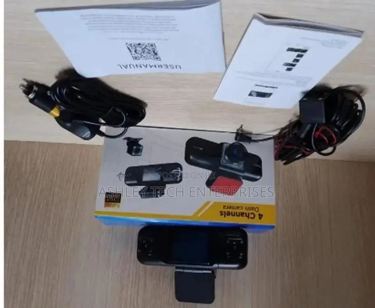 Next-Gen 4 Channels Dash Camera – Smart Car Security