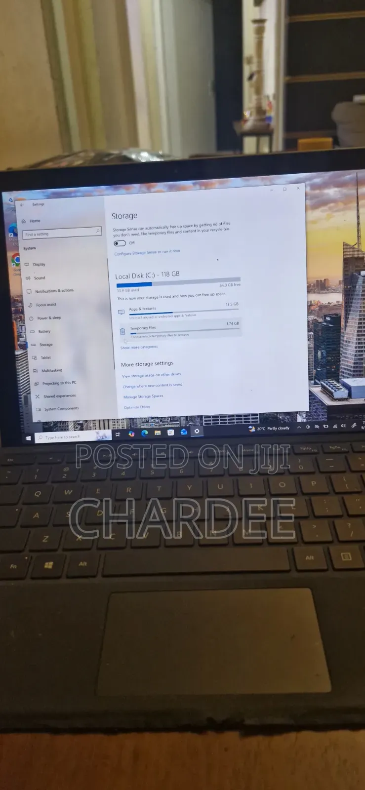 Laptop Microsoft Surface Laptop 4 4GB Intel SSD 60GB