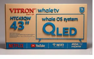 Vitron 43 Inches Qled Whale OS System TV