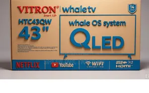 Vitron 43 Inches Qled Whale OS System TV