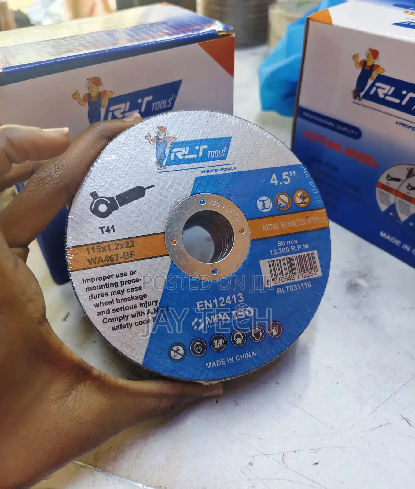 4.5" Metal Stainless Steel Cutting Disc -25pcs