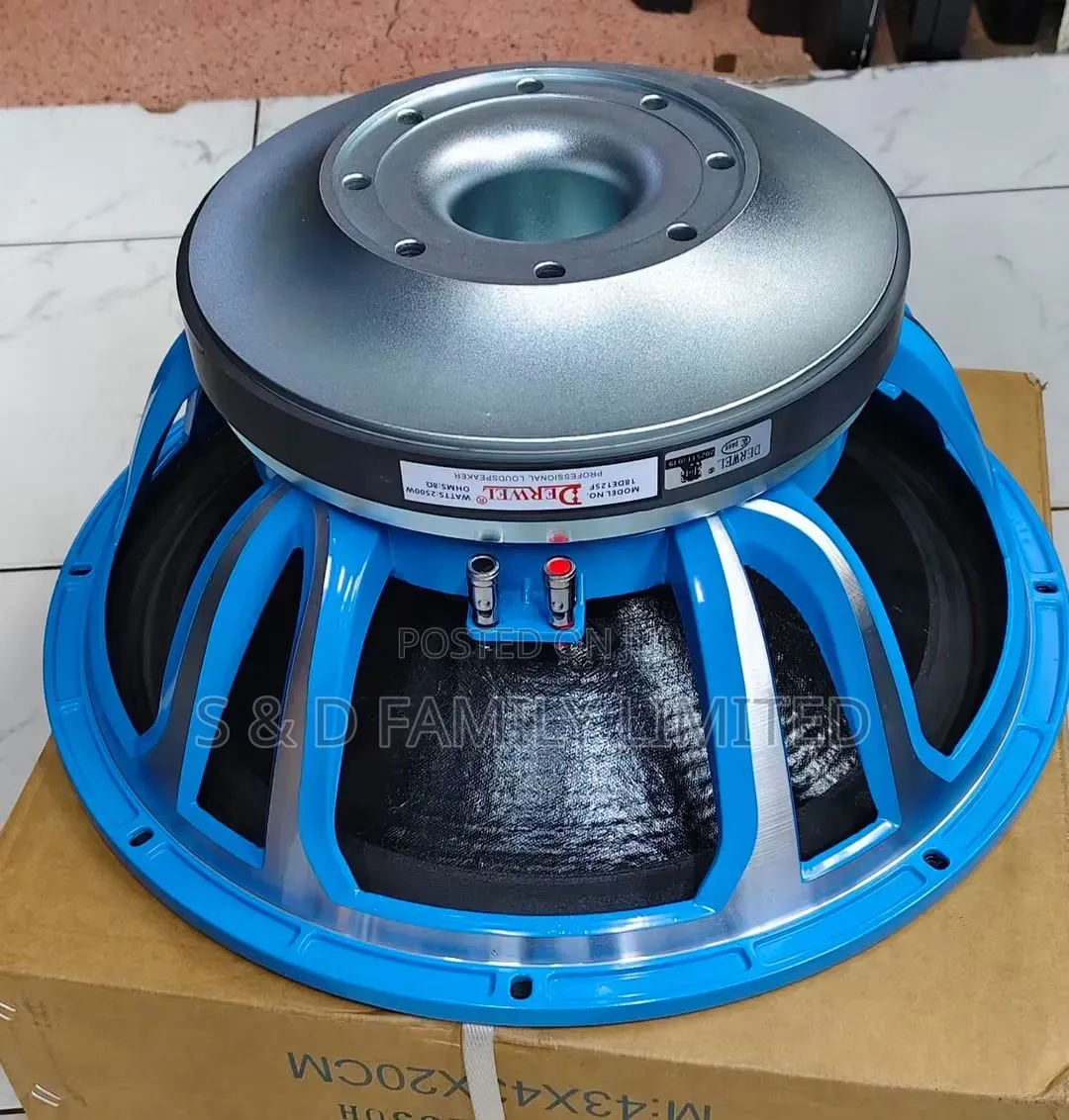 Derwel 18de125f Bass Speaker