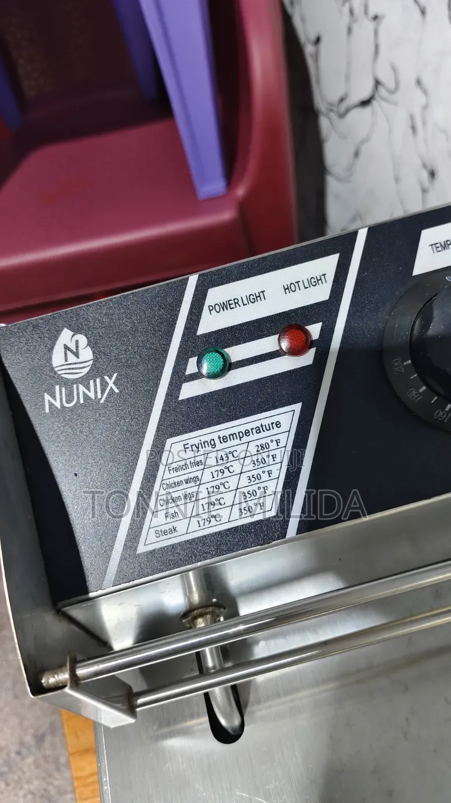 Nunix 6L Single Electric Deep Fryer