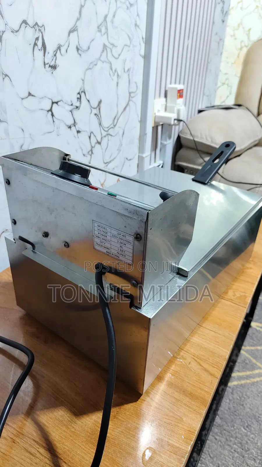 Nunix 6L Single Electric Deep Fryer