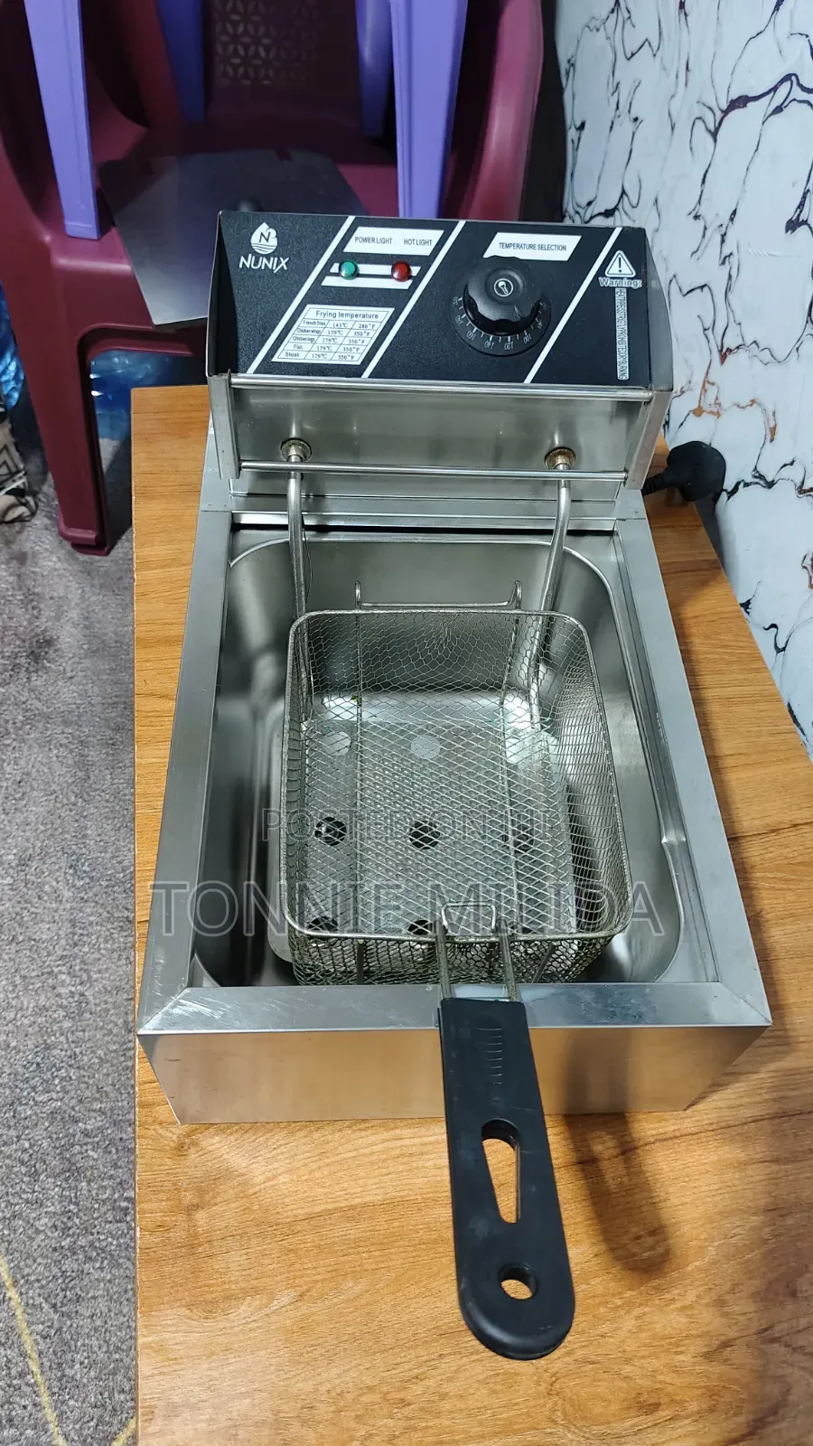 Nunix 6L Single Electric Deep Fryer