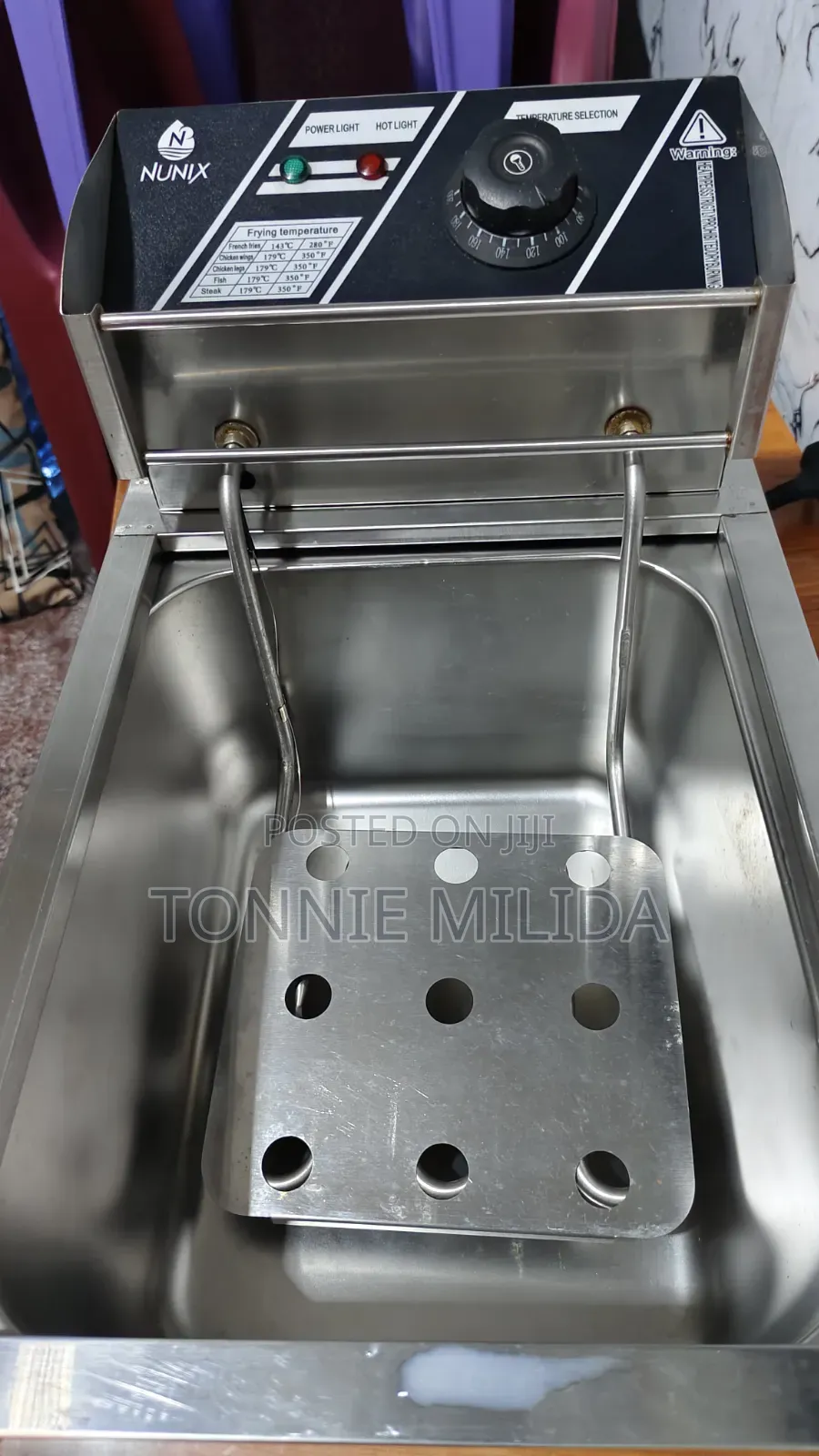 Nunix 6L Single Electric Deep Fryer