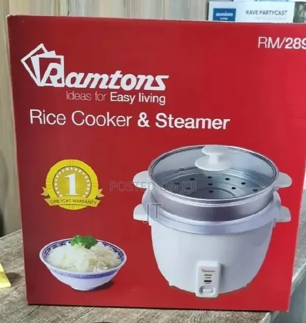 Ramtons RM/289 - Rice Cooker and Steamer(1YR WRTY)