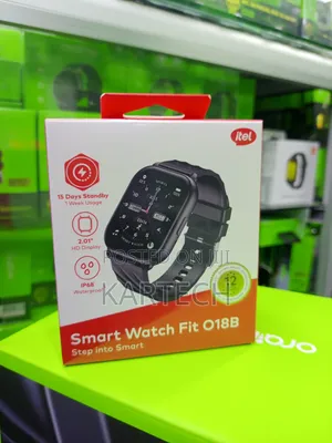 Itel Smart Watch Fit O18B 2.01" HD Display IP68 Waterproof
