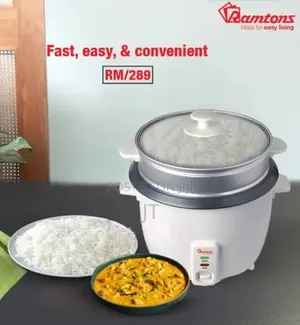 Ramtons RM/289 - Rice Cooker and Steamer(1YR WRTY)