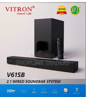 Vitron Soudbar V61sb 2.1 Soundbar