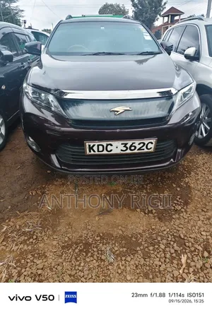 Toyota Harrier 2.0 2014 Burgundy