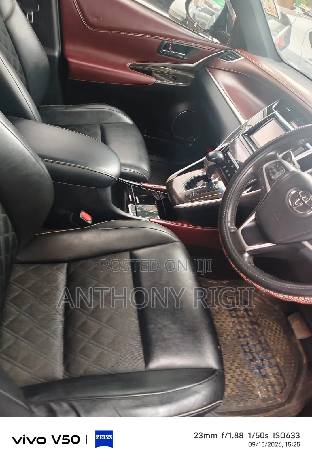 Toyota Harrier 2.0 2014 Burgundy
