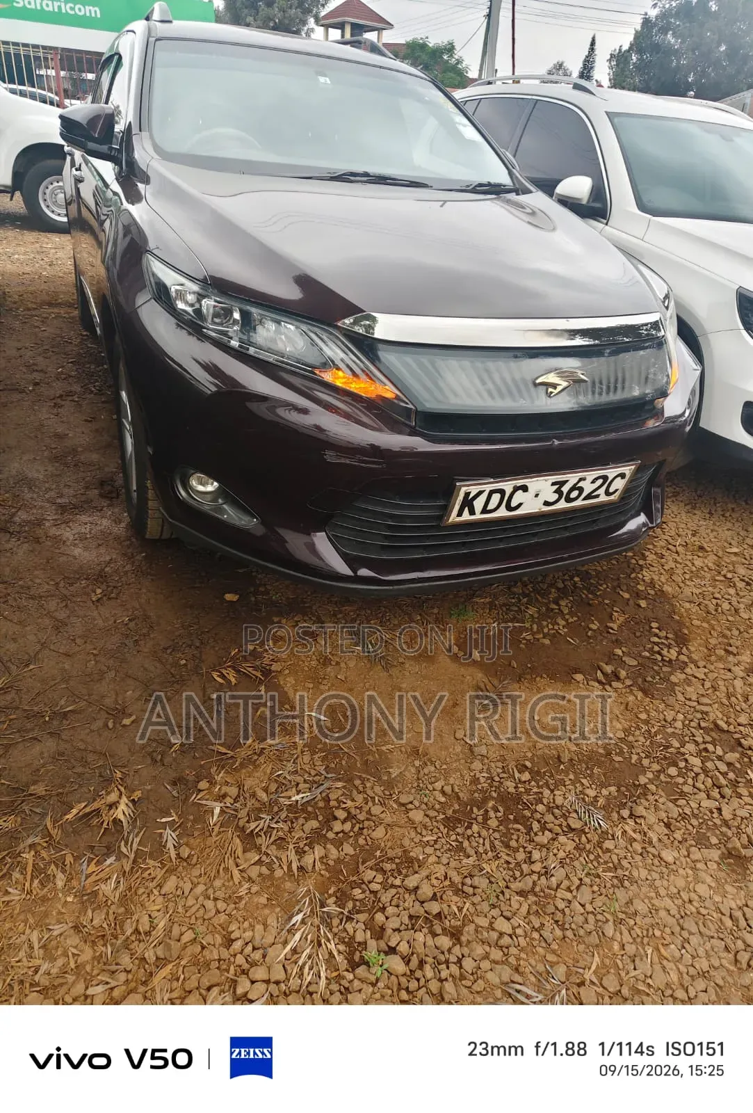 Toyota Harrier 2.0 2014 Burgundy