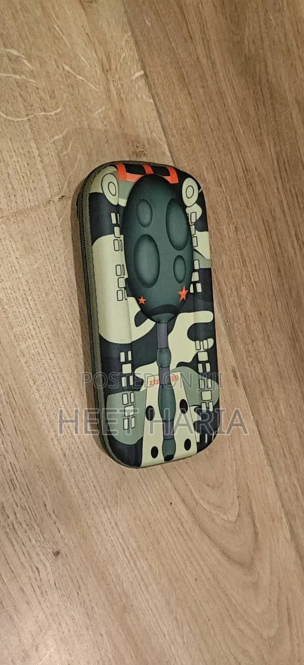 Hard Shell Camouflage Pencil Case / Pencil Pouch Tank Style