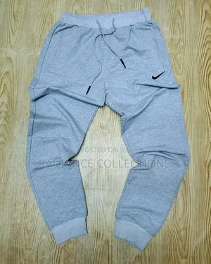 Unisex Plain Sweat-Pants