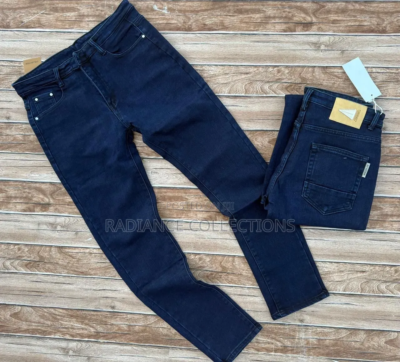 Black/Blue Men Jeans
