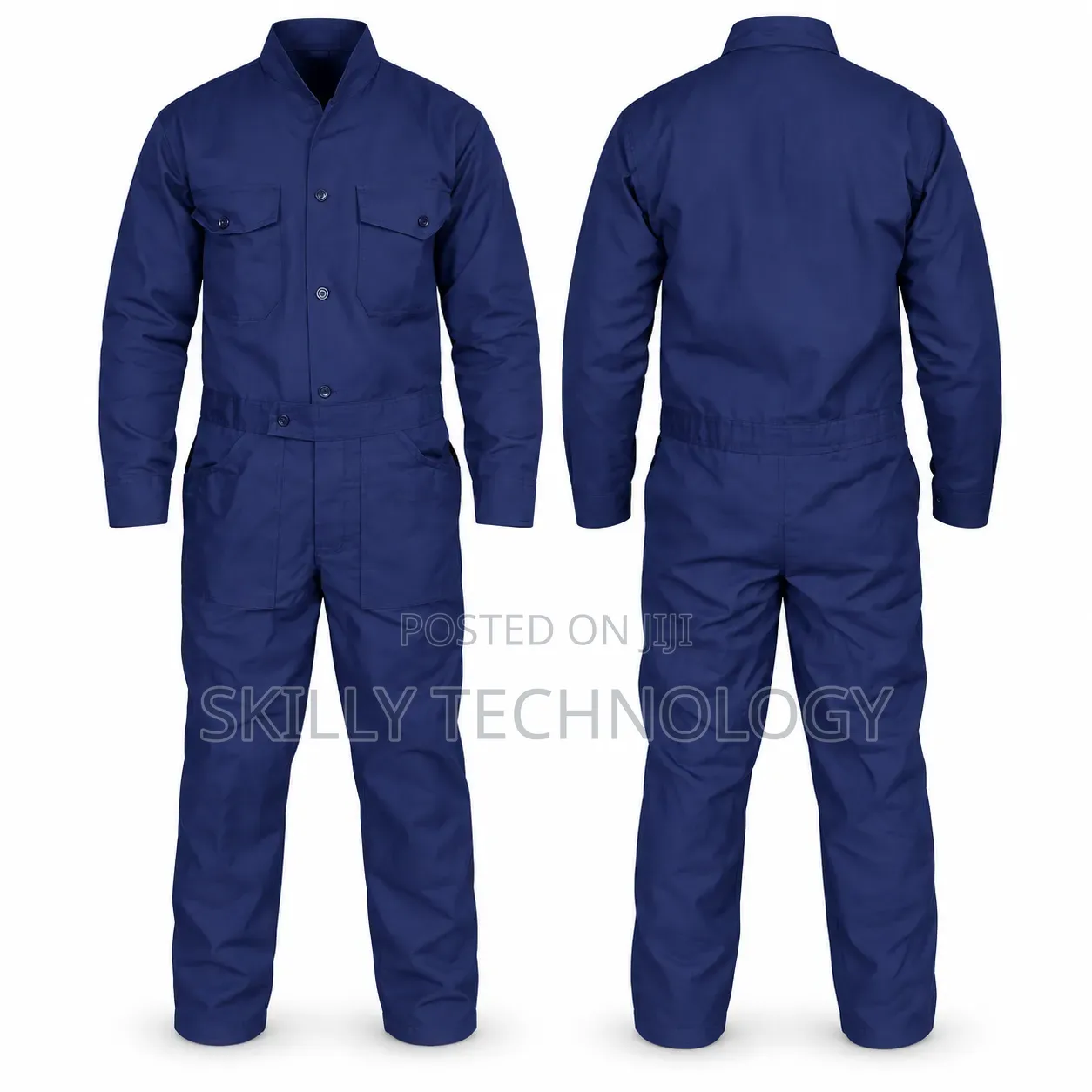 Plain Work Overall Workwear
