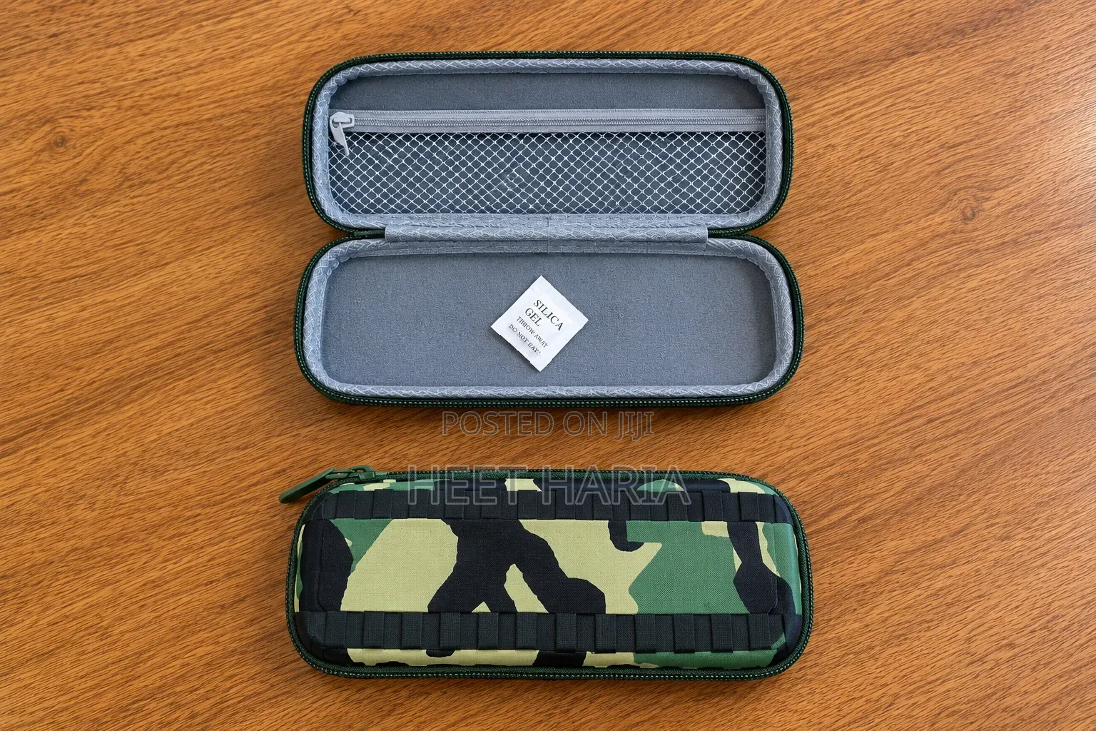 Hard Shell Camouflage Pencil Case / Pencil Pouch Tank Style