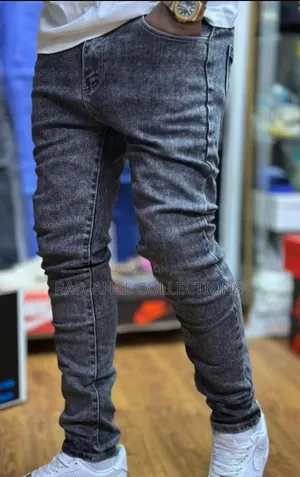 Black/Grey Men Jeans