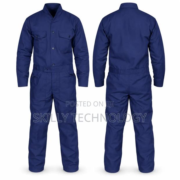 Plain Work Overall Workwear - thumbnail 2