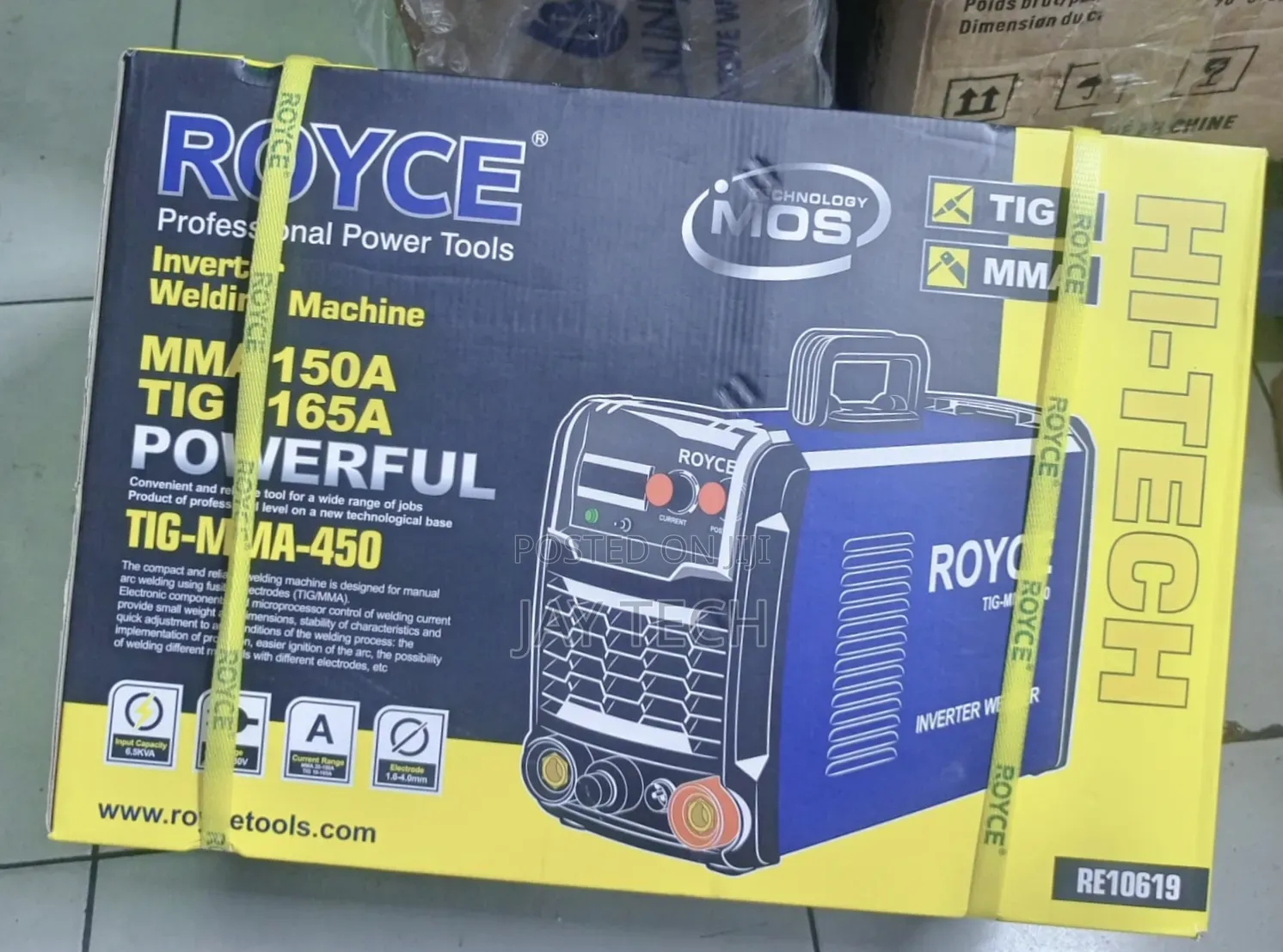Royce TIG-MMA-450 Inverter Welding Machine - Dual Function 450A