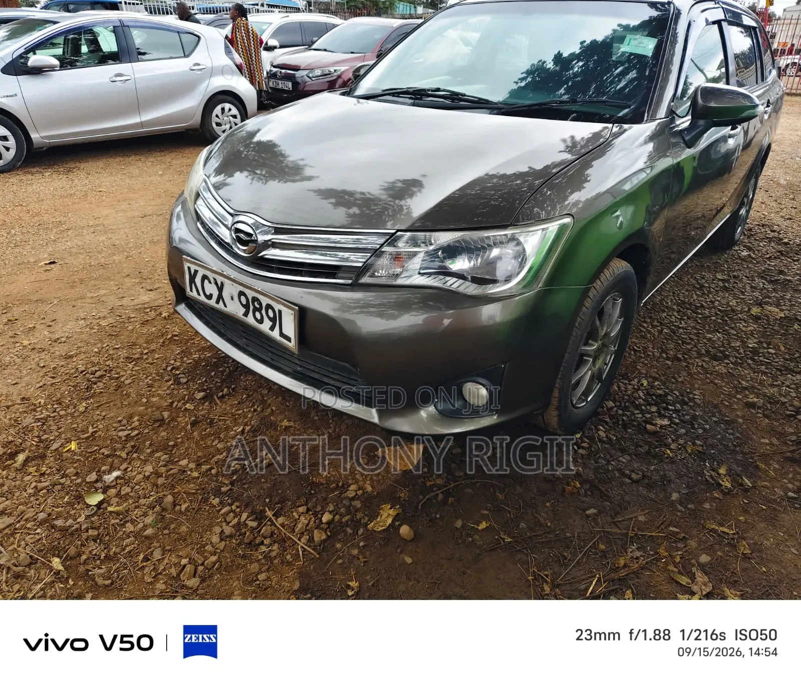Toyota Corolla Fielder 1.5 Petrol FWD 2012 Brown