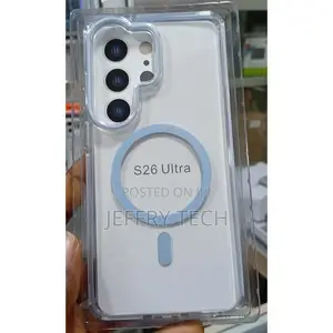 Samsung Galaxy S26 Ultra Magnetic Armor Case -Crystal Clear Shockproof