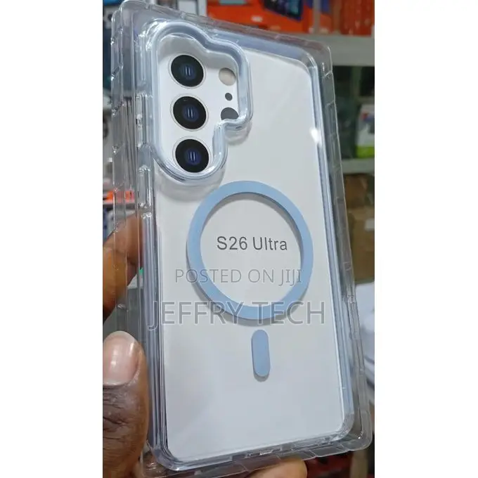 Samsung Galaxy S26 Ultra Magnetic Armor Case -Crystal Clear Shockproof